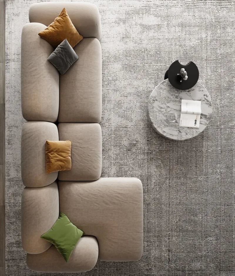 Sofás De salón nórdico, clásico.