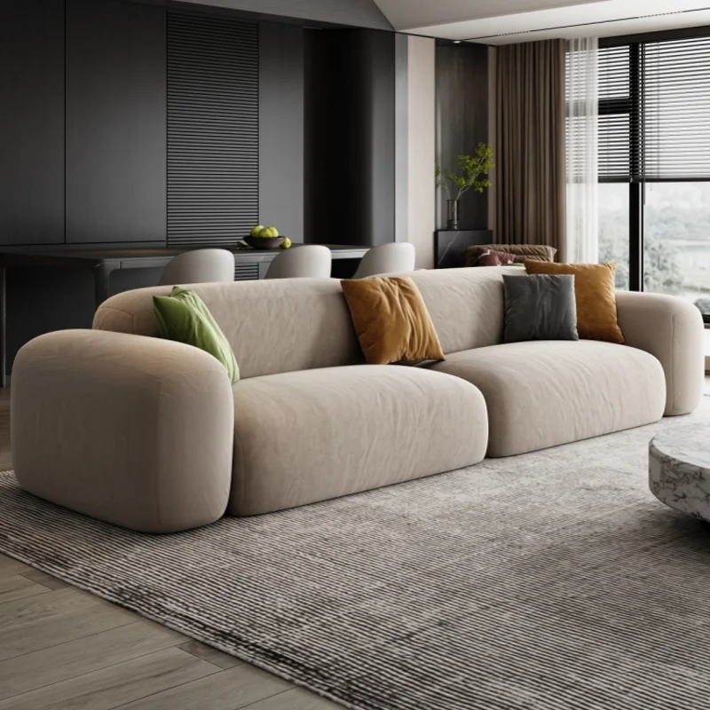 Sofás De salón nórdico, clásico.