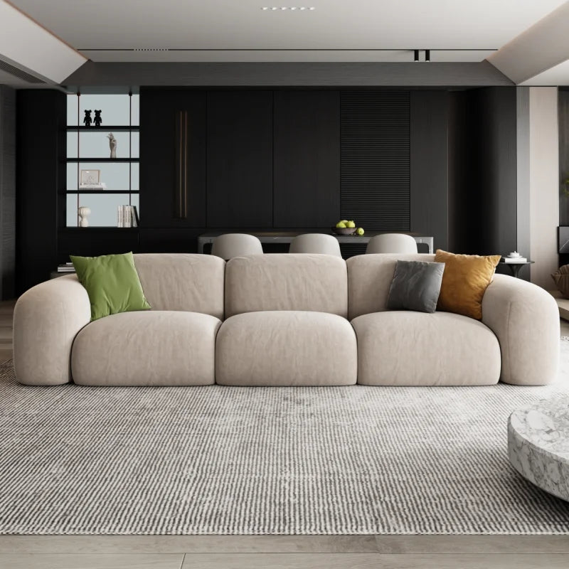 Sofás De salón nórdico, clásico.